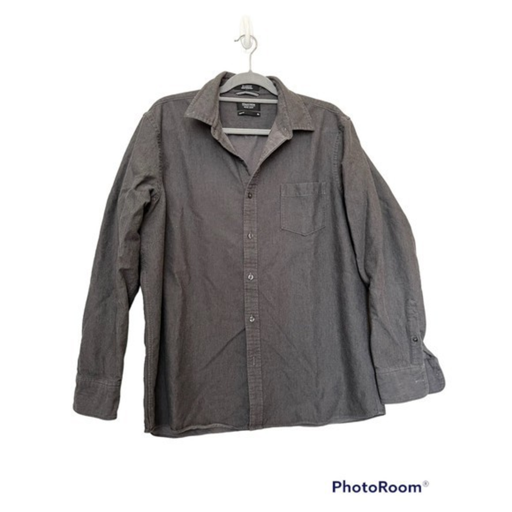 Nordstrom Men’s Shop casual‎ button down XL gray